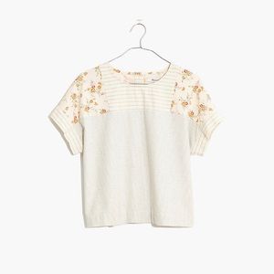 Madewell and the New Denim Project Cropped Top